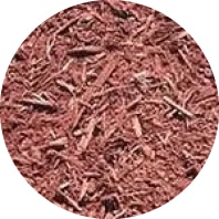 mulch sunset red