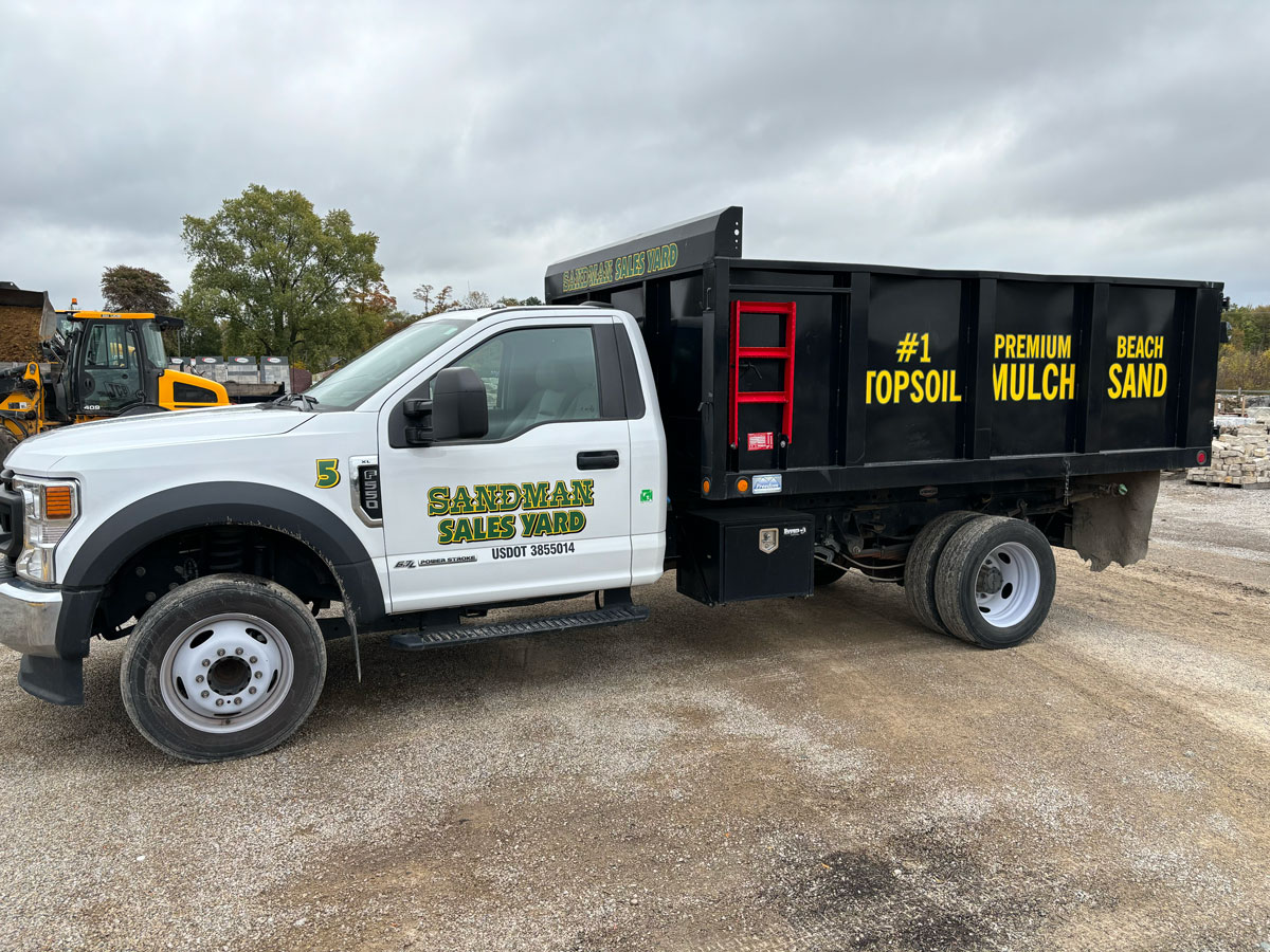 Sandman delivery truck